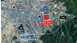충주 안림동 28만 부지, 도시개발사업 제외