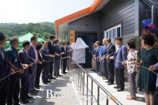 진천군, 광혜원면 실원마을 경로당 준공