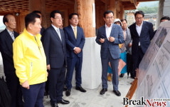 김영록 전남도지사, 중국 유적인 화순 능주 주자묘 방문