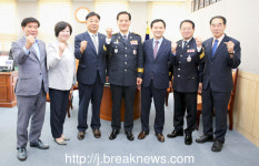 조용식 전북경찰청장, 지리산 충혼탑 참배