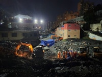 부산사하구 산사태 매몰자 4명 모두 숨진 채 발견