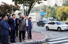 백군기 용인시장, 동백-죽전간 도로 - 석성로 등 현장 점검에 나선 이유