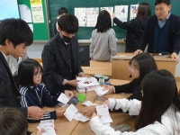포항시남구선거관리위원회, 중학생 대상 투·개표 체험