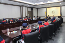 남양주시의회, 송라초등학교 티볼선수단 격려