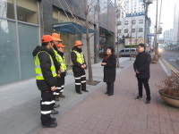 의정부시시설관리공단, 설 연휴 가로환경미화원 현장 격려
