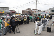 양주시, 코로나19 물러가라… 민.관.경 합동 방역 실시