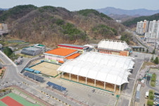 문경국제소프트테니스장 실외 돔구장 4월 말 개장