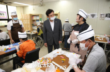 김병우 충북교육감, 충주 문해교육기관ㆍ장애인평생교육시설 점검