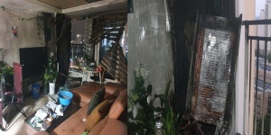 세종시 새뜸마을 아파트 에어컨화재 발생