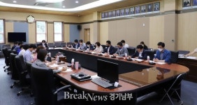 평택시의회, 8월 의회 정기 간담회 개최