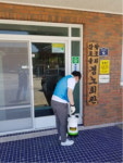 월성본부, 경로당 대상 방역 재개