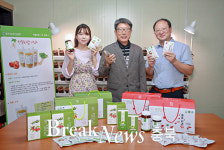 충주농업기술센터, 새싹인삼 품은 ‘한뿌리 삼사과즙’ 개발