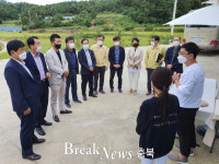 청주시의회 농업정책위, 청년농업인 영농현장 방문