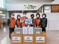 구리시, 한국전력공사 구리지사로부터 유아용품 키트 전달받아