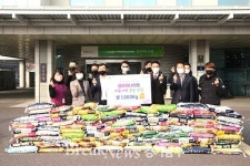 수원 코리아나이트, 어려운 이웃에 사랑의 쌀 전달
