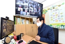 안병용 의정부시장, ‘온라인 수업’현장 방문 격려