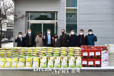 제천시 청전동행정복지센터, 청전동직능단체 이웃돕기 물품 기탁