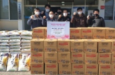 포항시 대송면에 ‘설 명절 이웃돕기’ 물품 기탁 줄이어