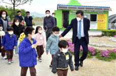 이상천 제천시장, 초록길 어린이 자전거 교실 현장 점검