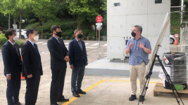 가스안전공사 임해종 사장, 한국에너지기술연구원 방문