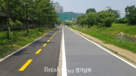 용인시, 동막천 하천 산책로 3M → 5.5M 확장