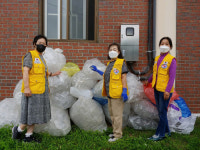 영동 추풍령면 적십자봉사단, 페트병 수거 활동 전개