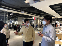 청주시, 대규모점포 코로나 감염병 및 폭염 예방 현장점검