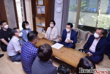 이용섭 시장, 장애인정책 현장 방문