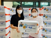 이랜드복지재단, 중랑구 취약 계층 어르신 위한 ‘꿀맛, 여름’ 보양식 전달