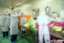 이용섭 시장, 중증장애인 직업재활시설 방문