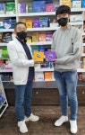 단양장애인복지관, 단양시장약국 복지관 이용자 위한 물품 지원