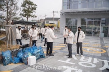 가평군시설관리공단, 잣고을시장 주변 시장상가 방역 및 환경정비 활동 진행