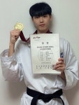 청주대  태권도부 김진호, 전국대학태권도선수권 금메달