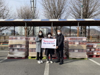 경북 소재 지역아동센터에  행복나눔 김장김치 전달