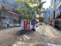 양주시 회천4동, 옥정 중심상가 중앙거리 불법 광고물 집중 정비 실시