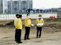 조병옥 음성군수, 중대재해 예방 건설사업장 현장 점검
