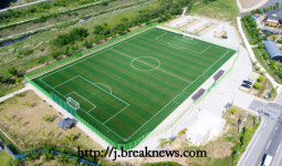 전주 고덕생활축구장 임시 휴장