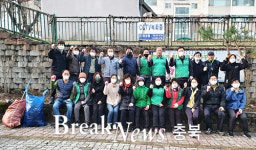 용산동새마을협의회, 꽃길 정비 및 청결활동