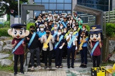 구리경찰서, 초등학교 등굣길 교통안전 캠페인