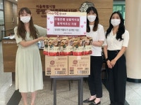시립중랑노인종합복지관, ‘안전한 여름나기 삼계탕 지원’ 전달식 진행