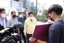 안양천 서로교∼산업도로 호계천 복개구간 개설 도로 개통