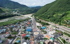 정선군, 정선역 앞 회전교차로 전면 개통