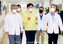 김관영 전북지사 의료현장 점검