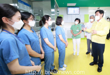 김관영 전북지사 의료현장 점검