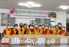 문화동적십자봉사회, 경로당 10개소에 사랑의 빵 전달