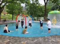 단양장애인복지관 주간보호센터, 장애인 물놀이장 프로그램 진행