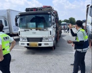 음성군, 음성경찰서·교통안전공단과 불법자동차 합동 단속