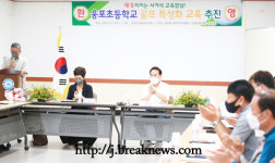서거석 전북교육감… 익산 웅포 방문