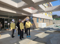 충북교육청 천범산 부교육감, 개학 맞이 학교 현장 점검