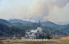 경남도, 합천 산불 진화에 총력